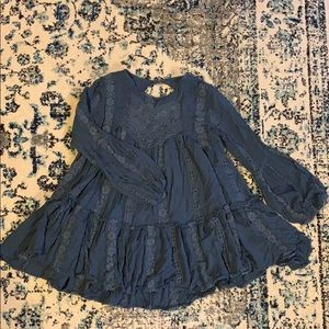 Free People Kiss Kiss Eyelet Tunic